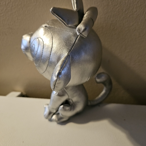 Pokémon 25th Anniversary 8" Inch Silver Grookey Plush Toy - Picture 5 of 5